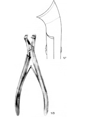 BRUNNER KABURGA KESİCİ SOL 32CM